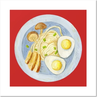 Egg Dish Watercolor Posters and Art